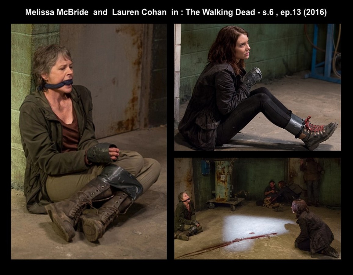 The-Walking Dead--s6--ep13---The Same Boat---(2016)---Melissa McBride--and--Lauren Cohan_dazzlerotica-com_damsels
